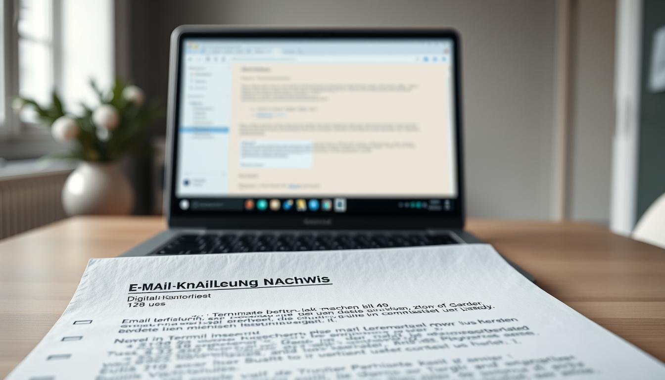 E-Mail-Kündigung Nachweis