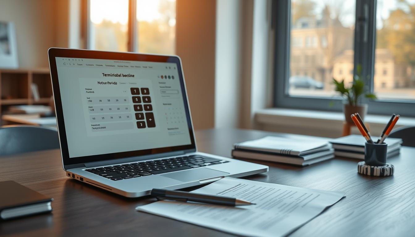 Kündigungsfrist berechnen