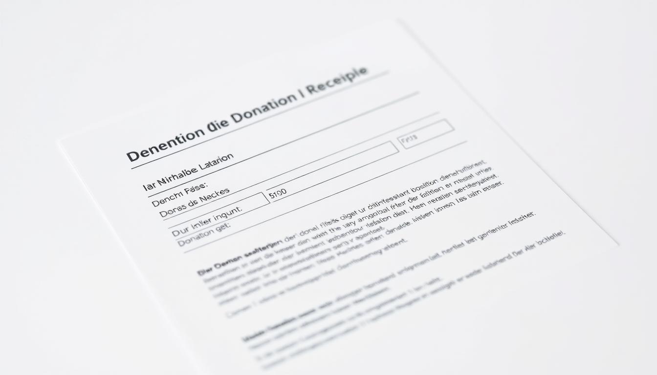 Spendenbescheinigung Pflichtangaben 2024