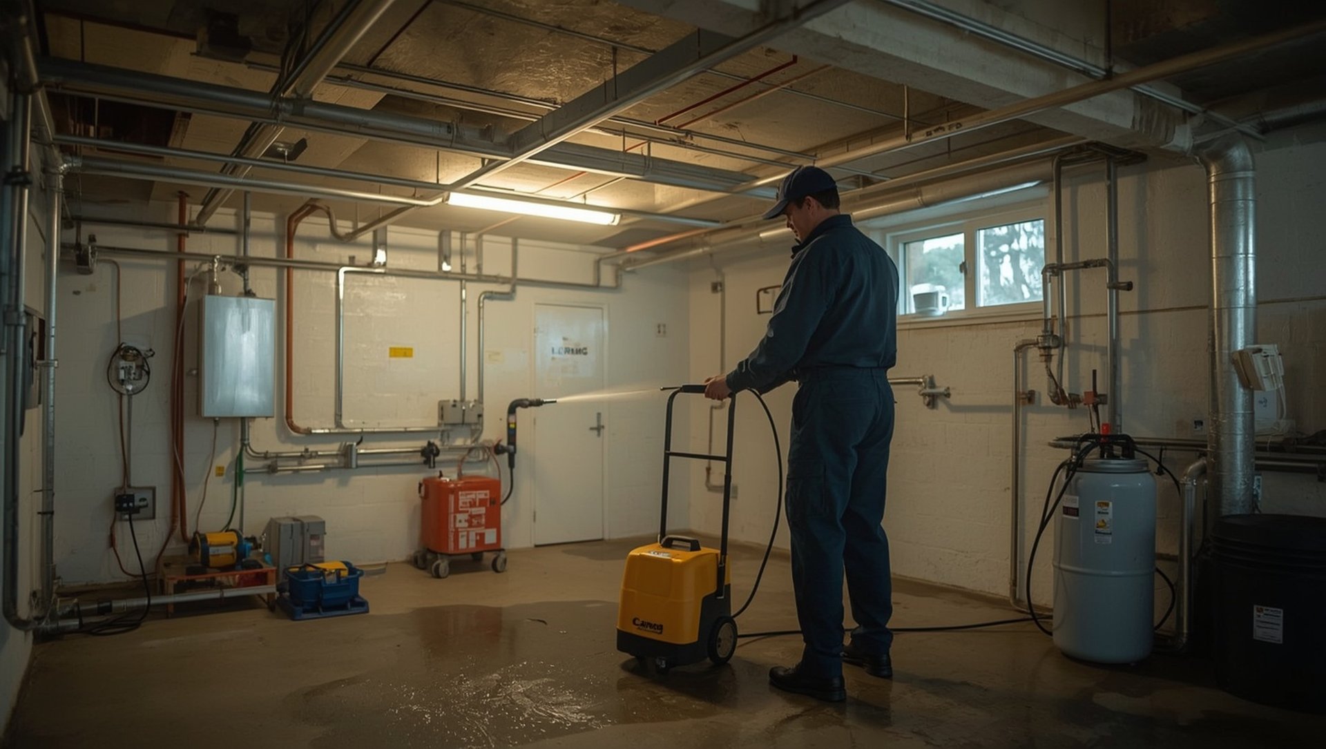 Facility Management für Gewerbeobjekte: Rohrreinigung im Betrieb