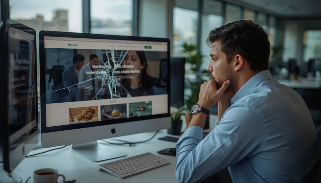 Schlechte Website schadet mehr als keine Website